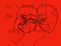 Don’t worry about my melting eyes