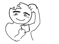 My head hurtsies and i ran out of art juice