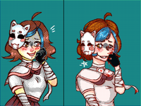 < Draw her in your style >