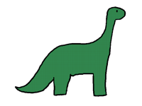 Spinning dino