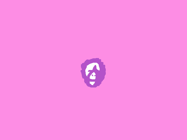 Emotionless empty monke