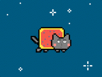 One punch cat pixelart