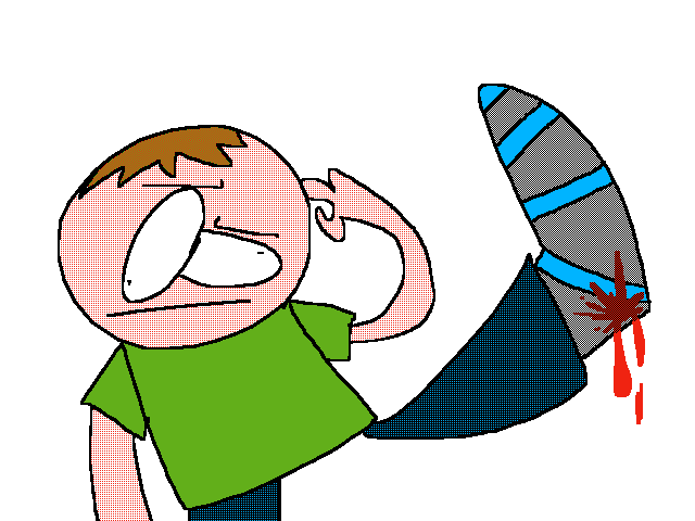 my foot keeps bleeding wth