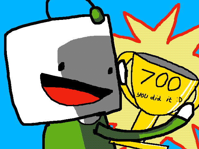 @FrostFloofy congrats on 700