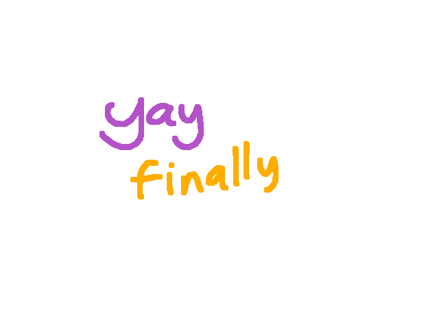 yay chaos has stopped