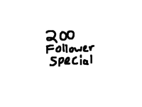 200 follower special