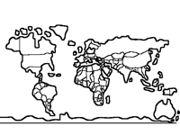 Free country map