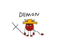 Goretober day 8 demon