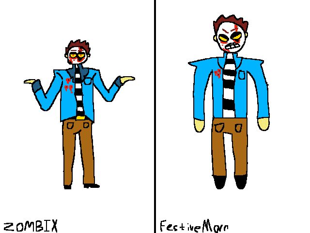 Make ZOMBIX scary