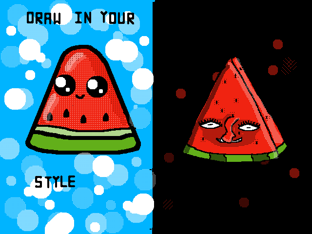 Draw in your style