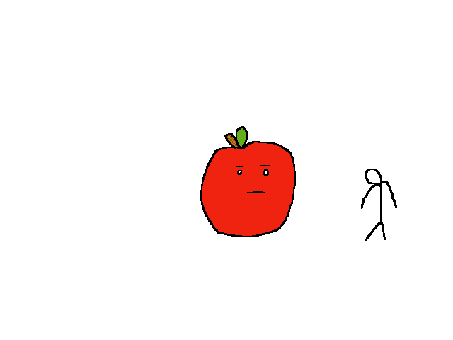 The apple