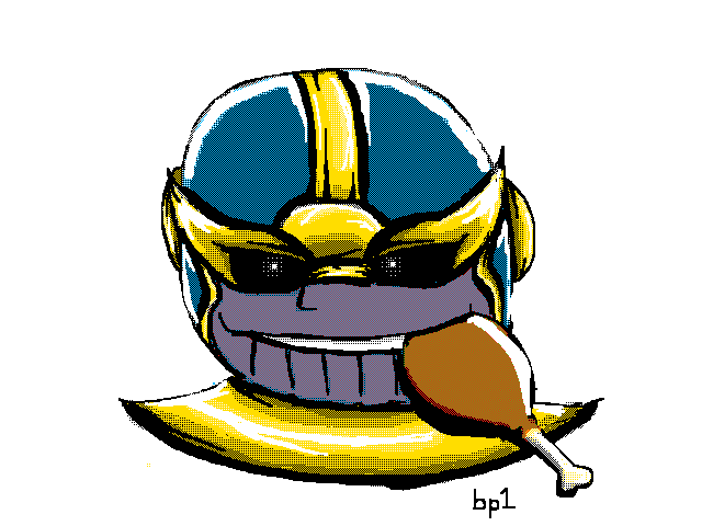 Thanos eating chicken (by bp1)