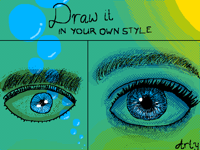 Draw it in your own style