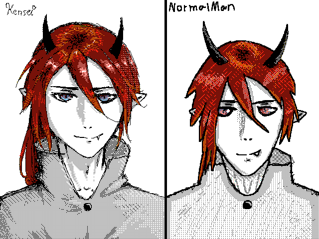 Draw him in your style