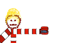 I made this with random things on my pasteboard