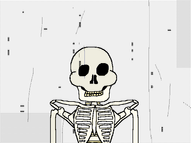 Static skelly