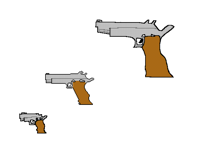 Lil' gun big gun