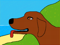 My dogs, Dutch and Billy
