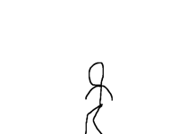 This is my first animation on folioscope