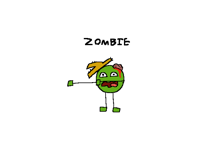 Goretober day 2 zombie
