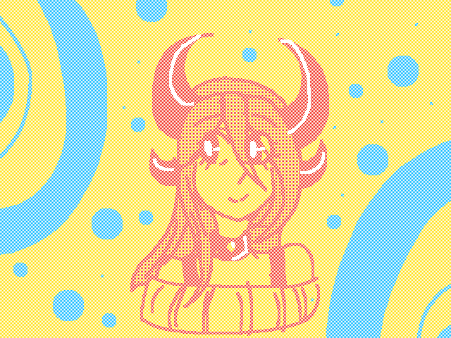 lazy drawing of dragon girl because I felt like it