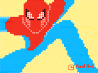 SpıderMan PixelArt