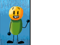 Draw him scary