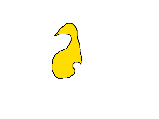 A horrible fire animation