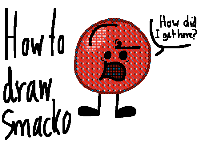 How to draw smacko