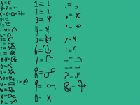 A secret language I made
