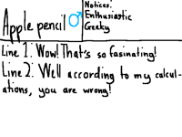 Apple Pencil voice audition repost