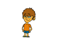 I tried to draw myself in a realistic cartoony way