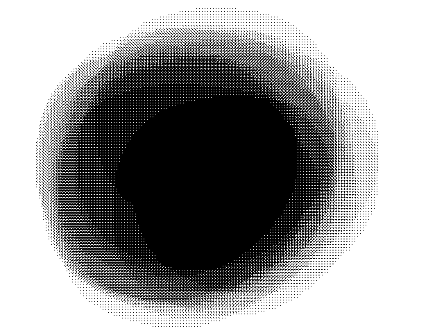 Weird black hole thing