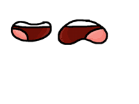 REALISTIC CARTOONY MOUTHS CUZ WHY NOT