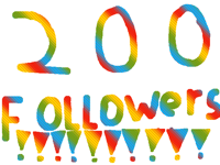 200 followers!!!!!!!!!!