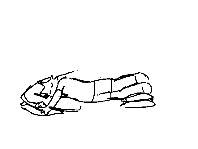 correct sleeping position