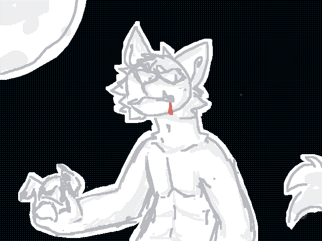 Ahh scary werewof