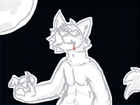 Ahh scary werewof
