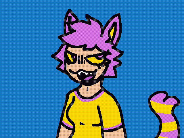THEY DONT HAVE A NAME BUT THEYRE  A CATPERSON NOW