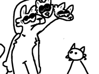 Scary tall man