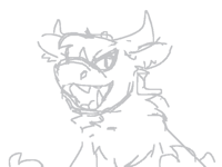 Cows have fangs guys