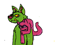 When alien cat on your shoulder