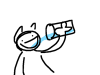 DRINK WATER GUYS!!