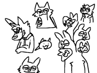 Drawing old character designs