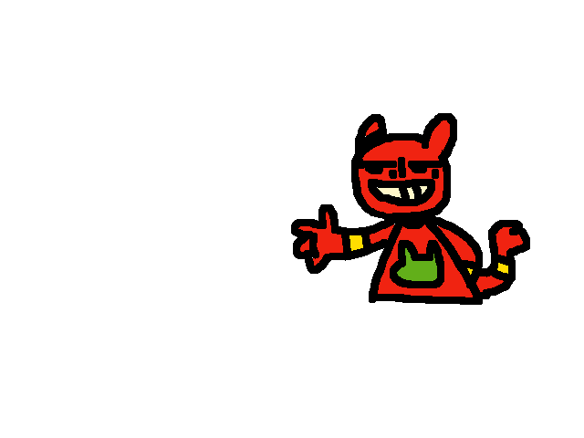 He