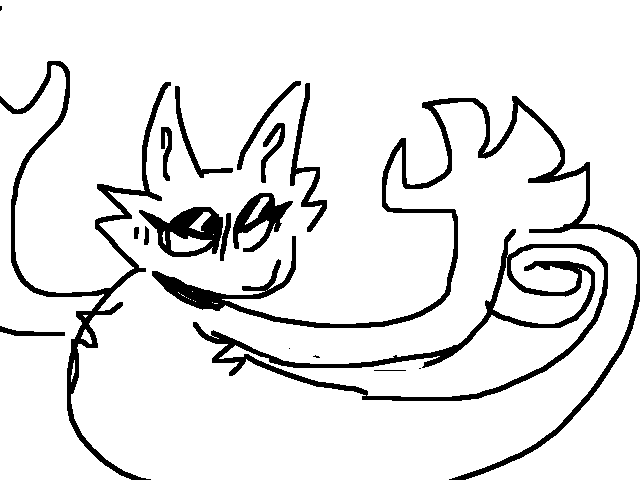 Sketching her old design because why not