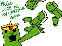 Awesamdude, an anthro creeper