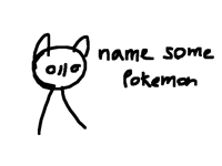 Mighttt draw some pokemon