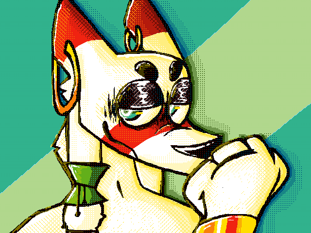 Art trade with @Aristotle_Hu