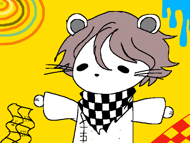 Kokichi but he’s an actual  r a t